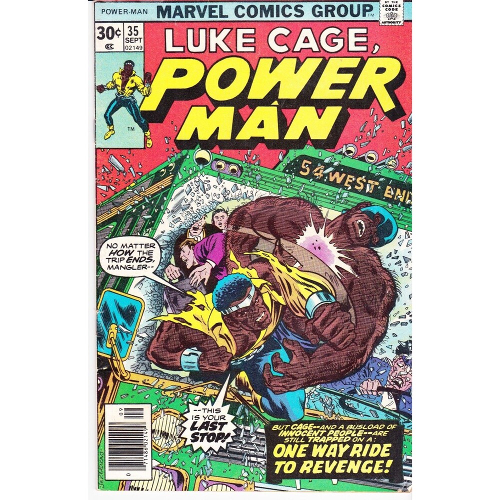 Power Man #35 (1976) Luke Cage - MCU Born Again Hype - Bronze Age Marvel